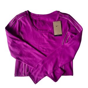 Nike One Dri-FIT Long Sleeve Crop Top